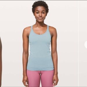 Lululemon ebb to street tank size 8 with built in padding!!!!